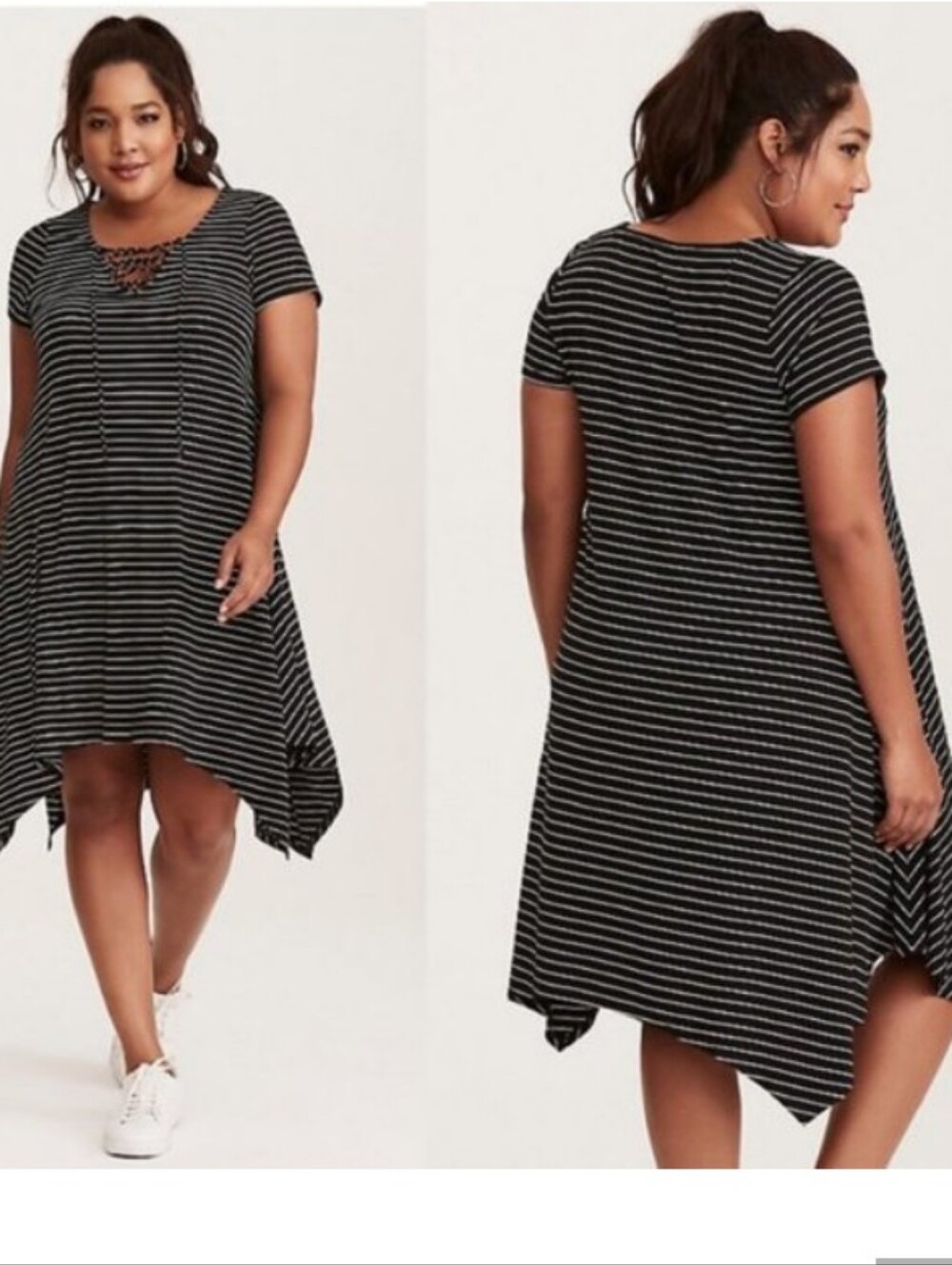Torrid Jersey Trapeze Dress - Picture 2 of 6